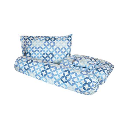 ชุดผ้าปูที่นอน 3.5 ฟุต (ชุด 4 ชิ้น) HOME LIVING STYLE MOTION สี BLUE_1