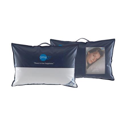 หมอนหนุน ไมโครไฟเบอร์ OMAZZ LOFTY S25 20x30 นิ้ว สีขาว_3