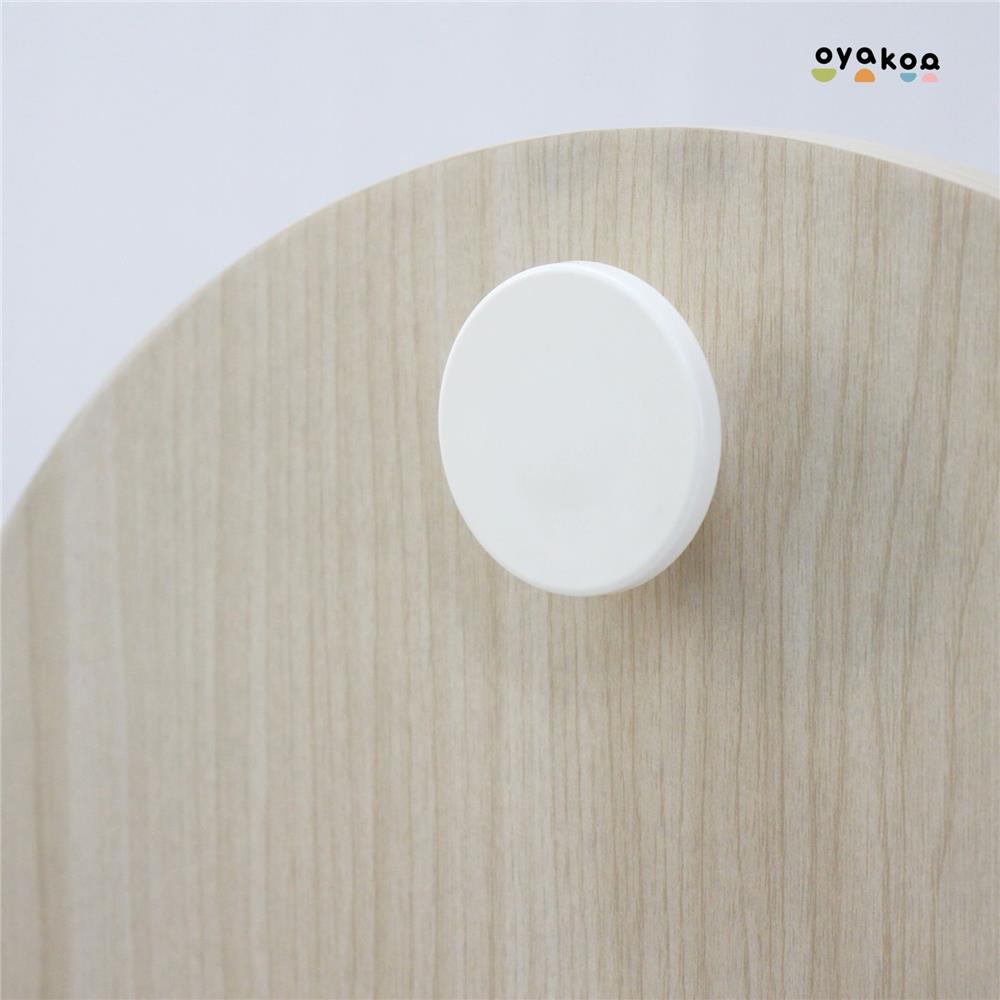 ชั้นวางหนังสือหมุนได้ OYAKOO NOLA 40 ซม. สีไม้