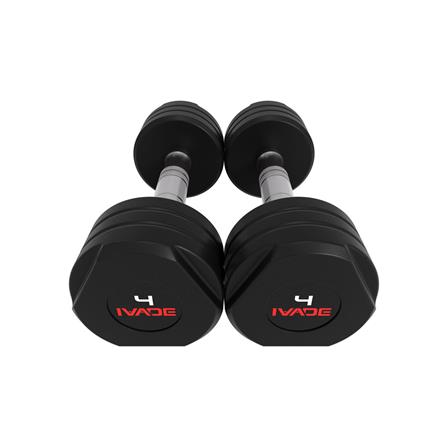 ดัมเบล STUDIO หุ้มยาง IVADE 4 กก. (แพ็ก 2 ชิ้น)_2
