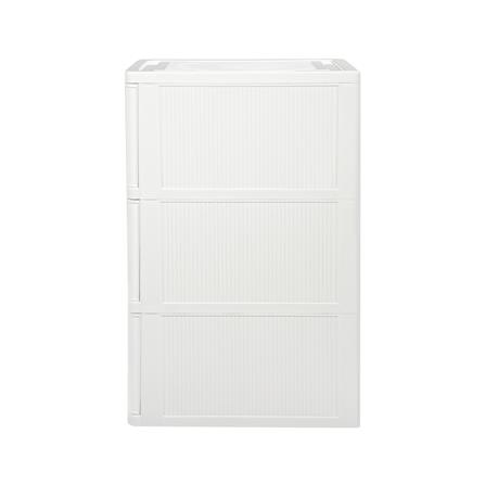 ตู้ลิ้นชัก 3 ชั้น STACKO MARU 41.8x50.9x77 ซม. สีขาว_2
