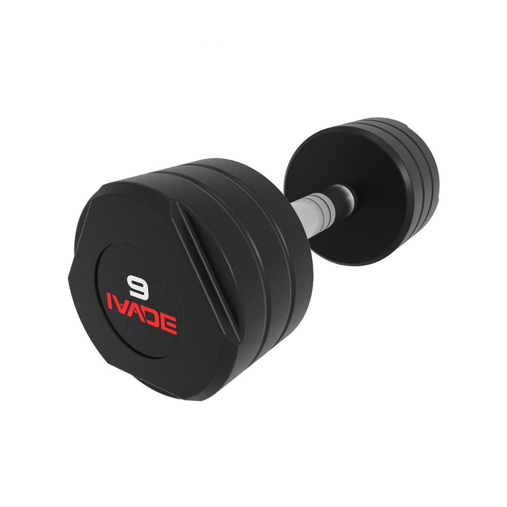 ดัมเบล STUDIO หุ้มยาง IVADE 9 กก. (แพ็ก 2 ชิ้น)