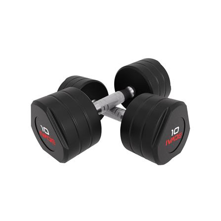 ดัมเบล STUDIO หุ้มยาง IVADE 10 กก. (แพ็ก 2 ชิ้น)_1