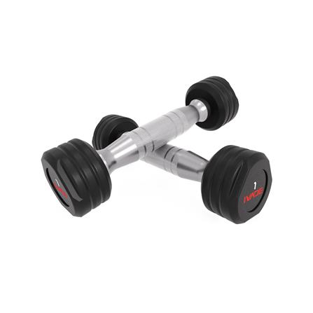 ดัมเบล STUDIO หุ้มยาง IVADE 1 กก. (แพ็ก 2 ชิ้น)_1