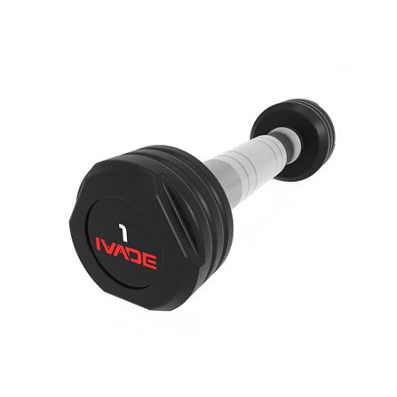ดัมเบล STUDIO หุ้มยาง IVADE 1 กก. (แพ็ก 2 ชิ้น)_4