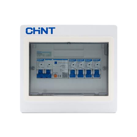 ชุดตู้คอนซูมเมอร์ยูนิต 4 ช่อง พร้อม เมน RCBO 32A และเบรกเกอร์ลูกย่อย CHINT_0