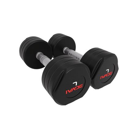 ดัมเบล STUDIO หุ้มยาง IVADE 7 กก. (แพ็ก 2 ชิ้น)_0