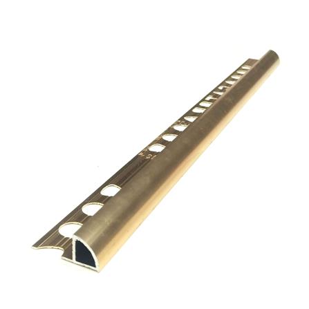 คิ้วอะลูมิเนียมแบบโค้ง เกเตอร์ 9 มม. 2.1 ม. สีโรส_1