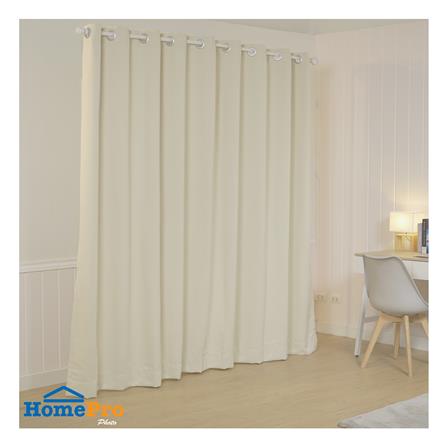 ผ้าม่าน EYELET HOME LIVING STYLE EASY UV 310X220 ซม. สีครีม_4