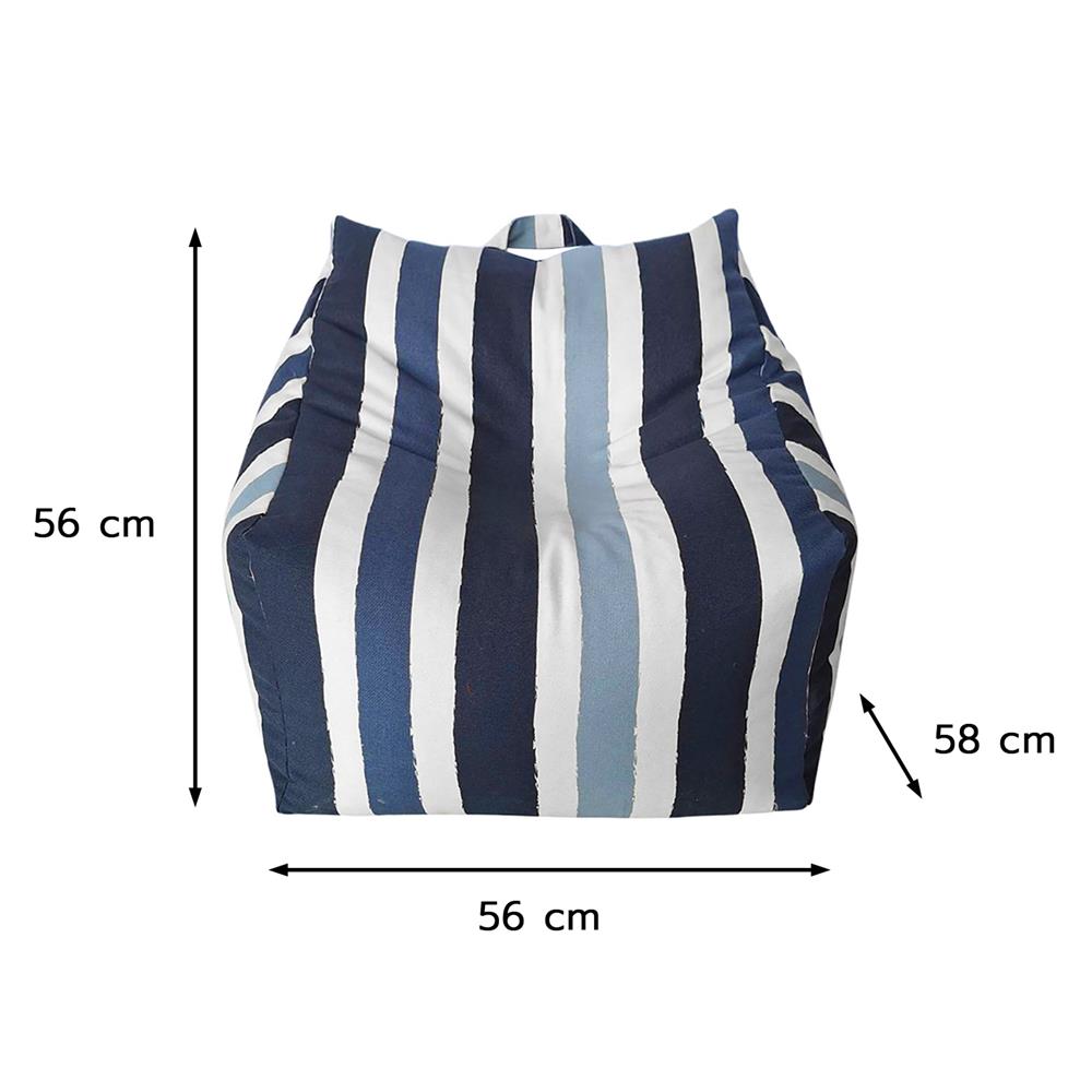 เบาะรองนั่ง SNAZZ KYLER 22X22 นิ้ว สีน้ำเงิน