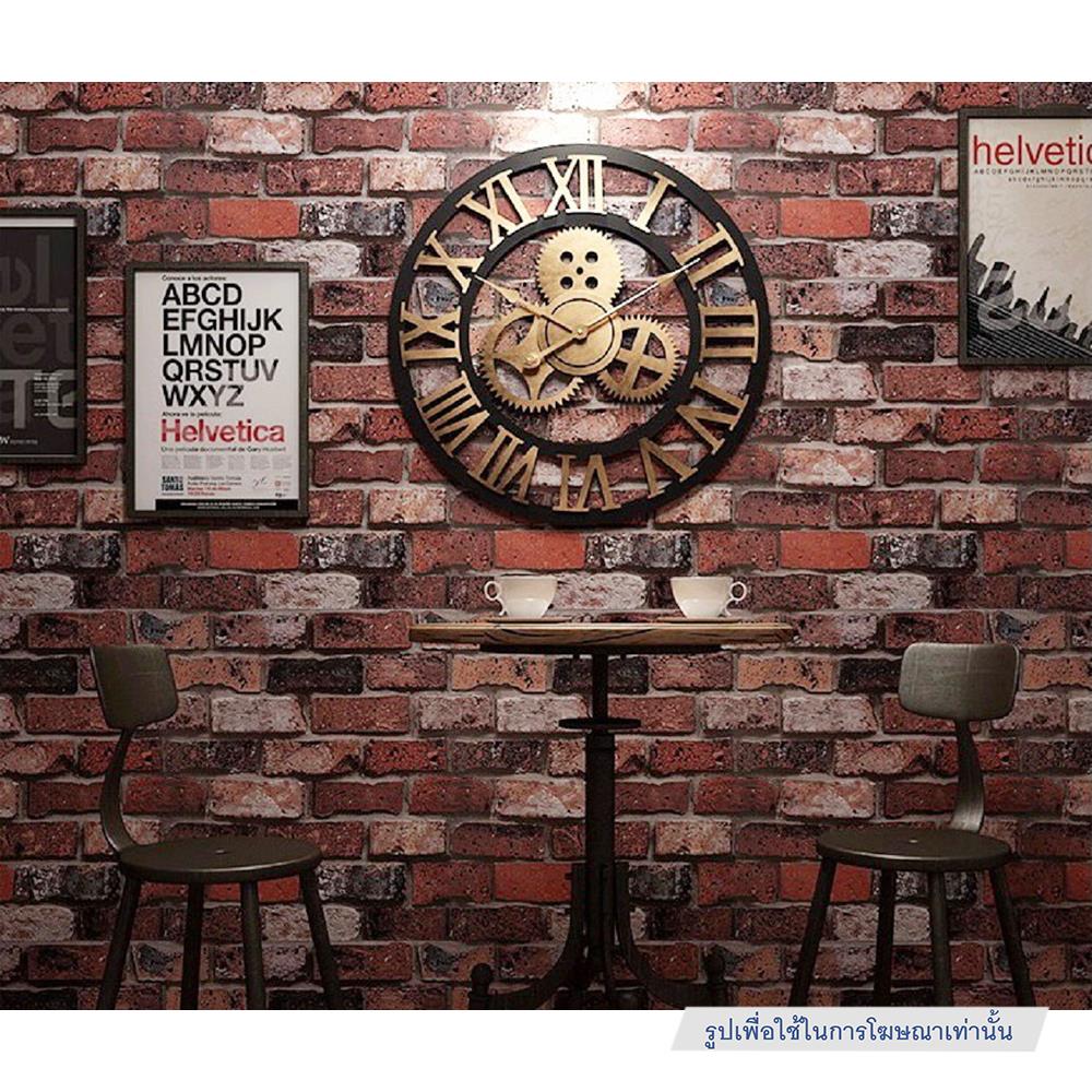 นาฬิกาแขวน INTERY C1038C012_16 23.62 นิ้ว สีเงิน/ดำ