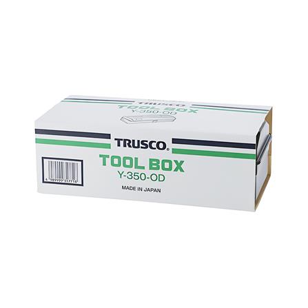 กล่องเครื่องมือเหล็ก 1 ช่อง TRUSCO Y-350OD สีเขียวขี้ม้า_1