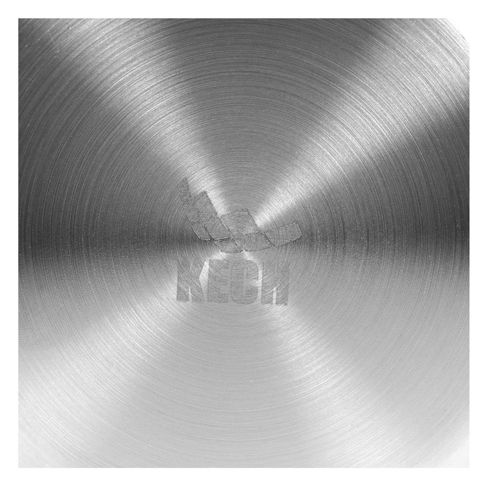 หม้อด้ามสเตนเลสพร้อมฝา 18 ซม. KECH BRAVE IH