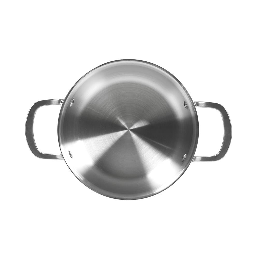 หม้อสเตนเลสพร้อมฝา 20 ซม. KECH BRAVE IH