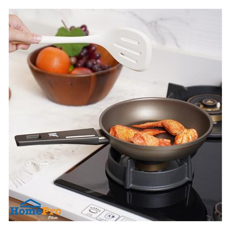 กระทะตื้น 20 ซม. KECH SABLE IH สีน้ำตาล_4