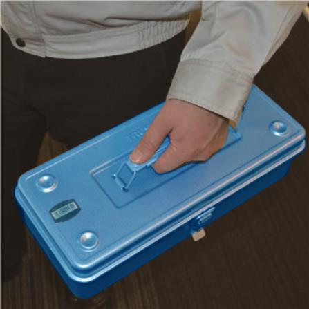 กล่องเครื่องมือเหล็ก 1 ช่อง TRUSCO T-350 สีน้ำเงิน_1