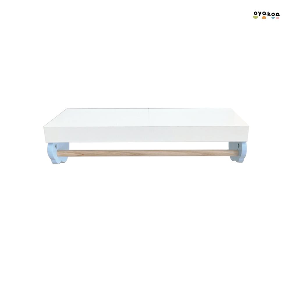 ชั้นแขวน OYAKOO MIA CLOUDY 60 ซม. สีขาว/ฟ้า