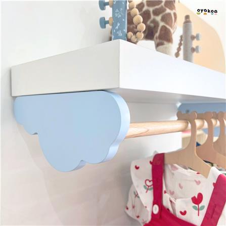 ชั้นแขวน OYAKOO MIA CLOUDY 60 ซม. สีขาว/ฟ้า_7