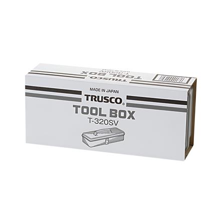 กล่องเครื่องมือเหล็ก 1 ช่อง TRUSCO T-320SV สีเงิน_2
