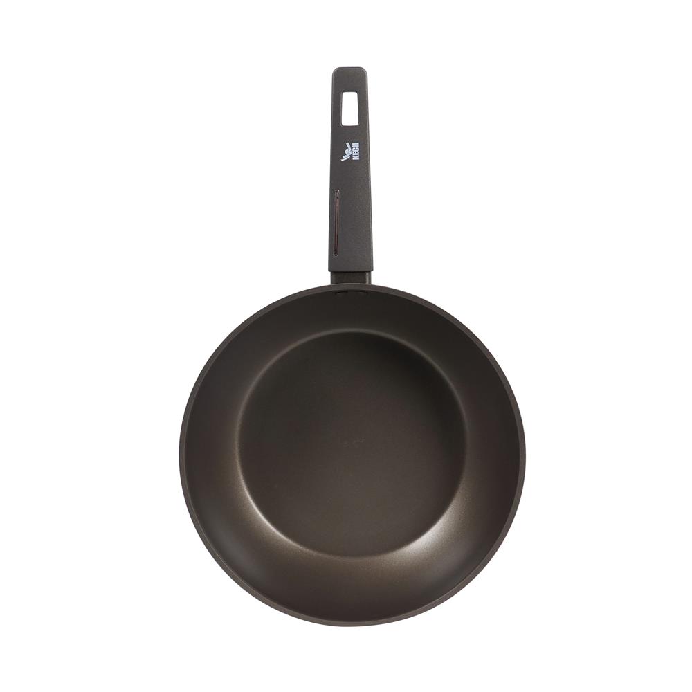 กระทะลึก 28 ซม. KECH SABLE IH สีน้ำตาล