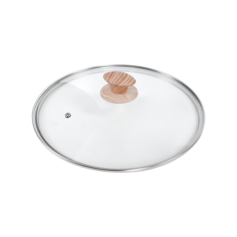 กระทะลึกพร้อมฝา 28 ซม. KECH ZIVA IH สีเหลือง