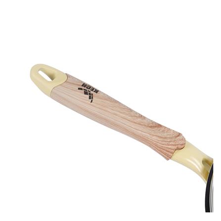 กระทะลึกพร้อมฝา 28 ซม. KECH ZIVA IH สีเหลือง_3