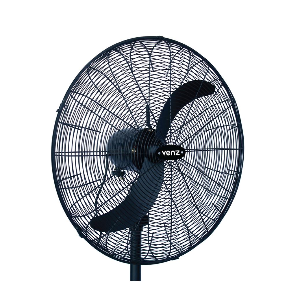 พัดลมอุตสาหกรรมขาเดี่ยว 24 นิ้ว VENZ FS-60 สีดำ