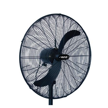 พัดลมอุตสาหกรรมขาเดี่ยว 24 นิ้ว VENZ FS-60 สีดำ_4