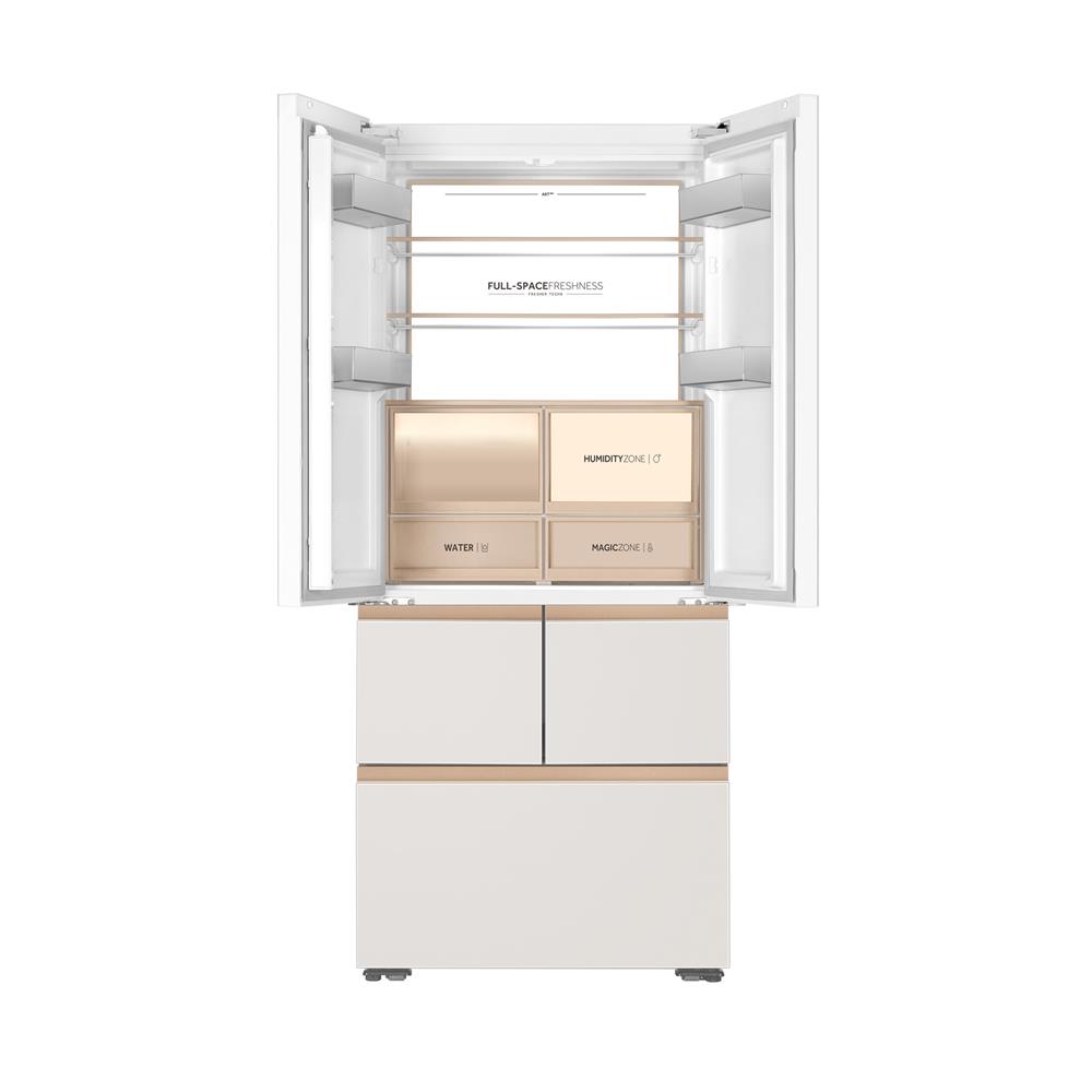 ตู้เย็น MULTI DOOR HAIER HRF-FD529I(MLW)GU1 18 คิว สีขาวครีม