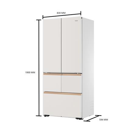 ตู้เย็น MULTI DOOR HAIER HRF-FD529I(MLW)GU1 18 คิว สีขาวครีม_6