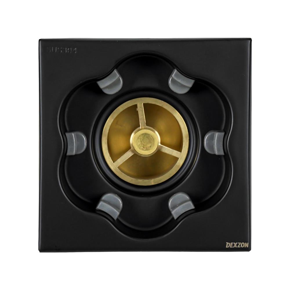 ตะแกรงกันกลิ่น DEXZON S-J6110FS-MB 3.8 นิ้ว