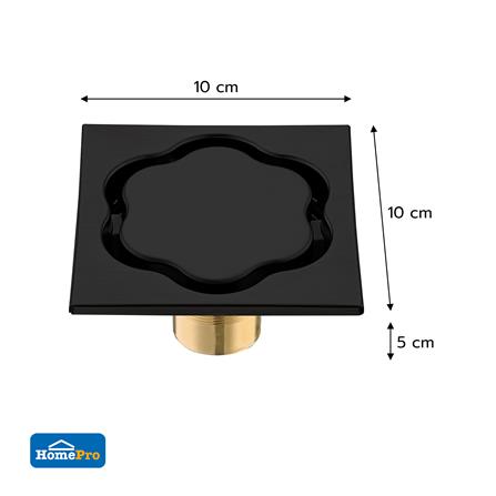 ตะแกรงกันกลิ่น DEXZON S-J6110FS-MB 3.8 นิ้ว_1