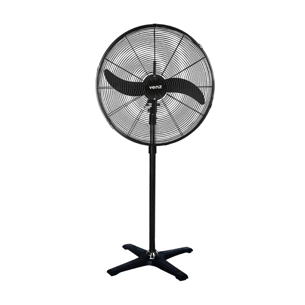 พัดลมอุตสาหกรรมขาเดี่ยว 30 นิ้ว VENZ FS-75 สีดำ