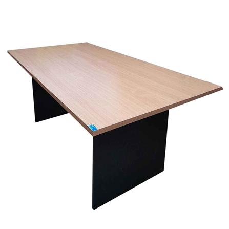 โต๊ะประชุม ICONIC CONF1809 90x180 ซม. สีโอ๊ค/ดำ_0