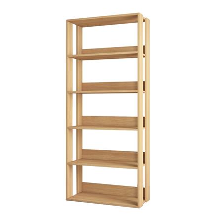 ชั้นวางของ 6 ชั้น FURDINI AOMI 80 ซม. สี NATURAL OAK_0