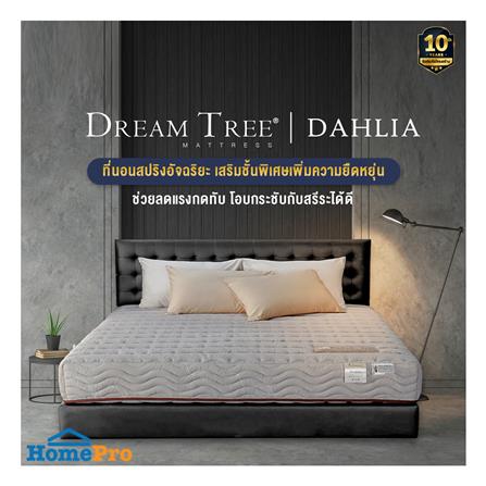ที่นอน 5 ฟุต DREAM TREE DAHLIA สีเทา_3