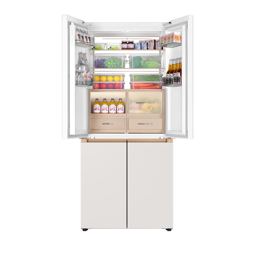 ตู้เย็น MULTI DOOR HAIER HRF-MD529I(MLW)GU1 17.9 คิว สีขาวครีม