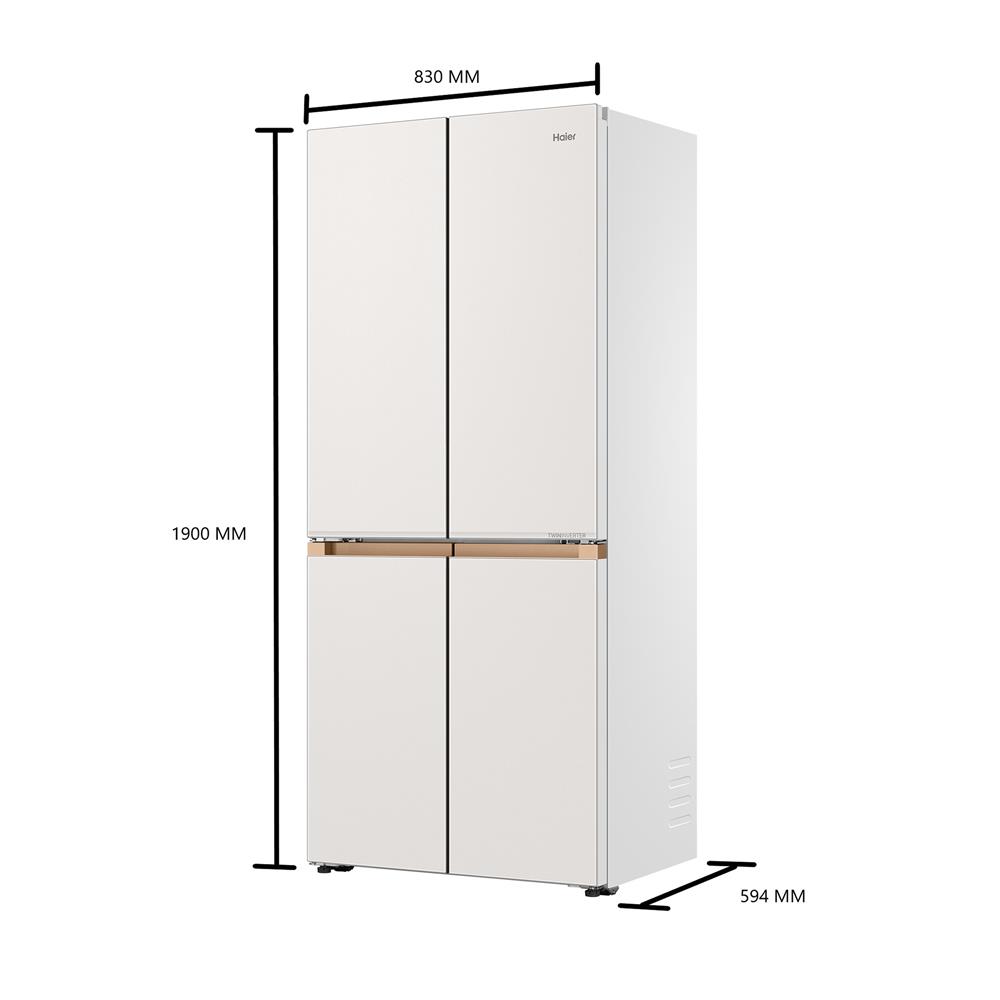 ตู้เย็น MULTI DOOR HAIER HRF-MD529I(MLW)GU1 17.9 คิว สีขาวครีม