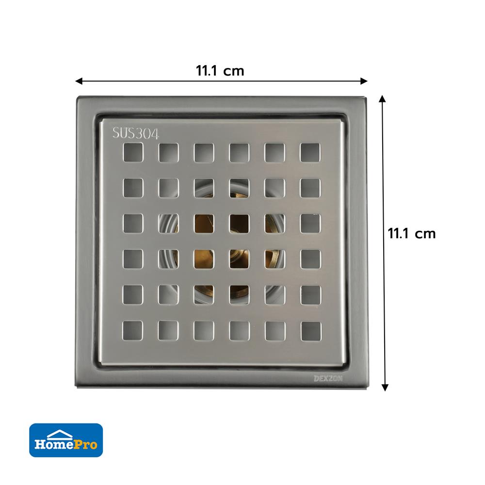 ตะแกรงกันกลิ่น DEXZON X-JK028FT-GM 4.3 นิ้ว