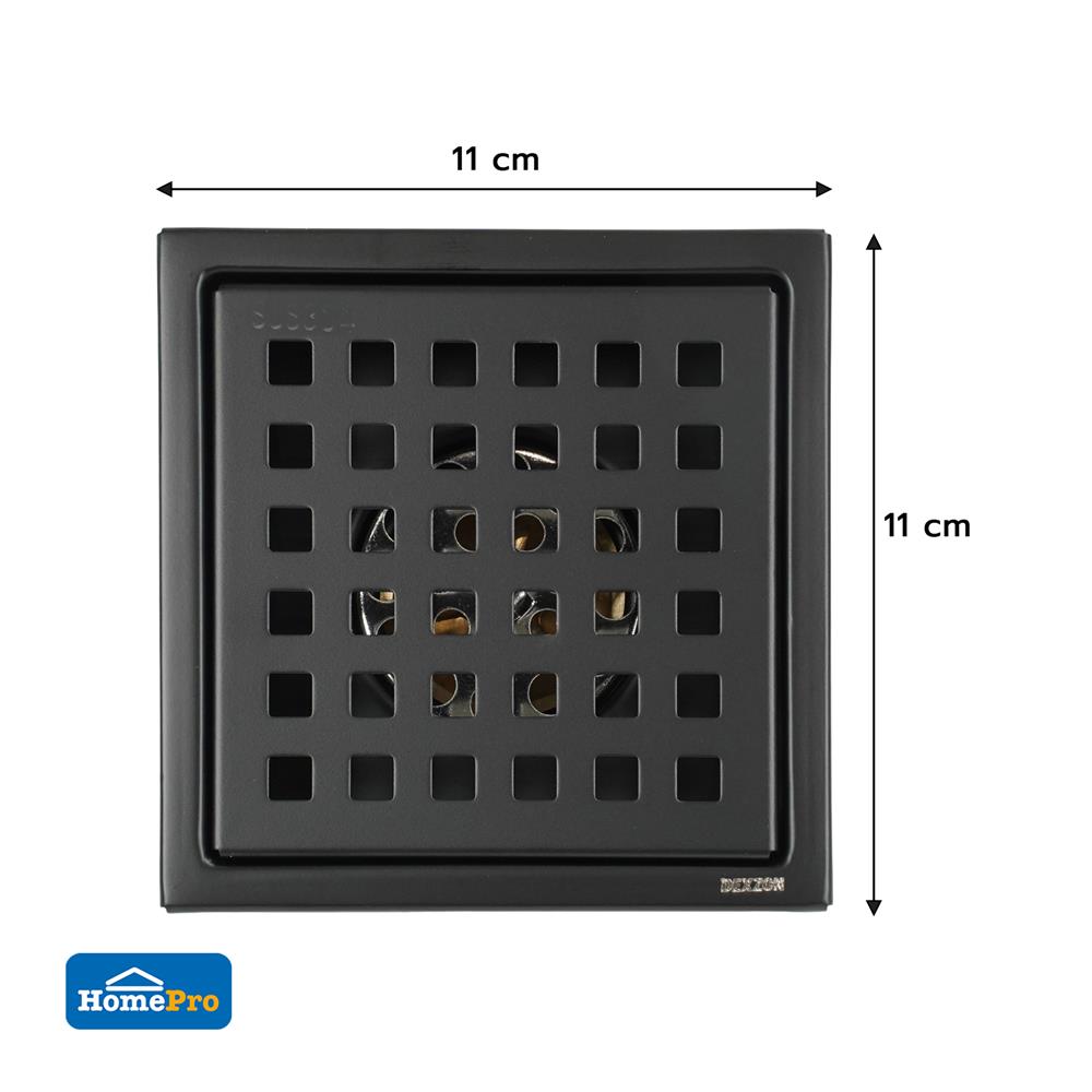 ตะแกรงกันกลิ่น DEXZON X-JK028FT-MB 4.3 นิ้ว
