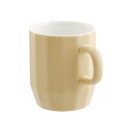 ถ้วยหู PORCELAIN 350 มล. KECH GRAZE สีเหลือง_2