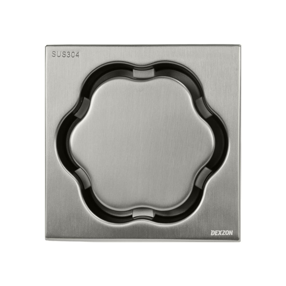 ตะแกรงกันกลิ่น DEXZON S-J6110FS-GM 3.8 นิ้ว