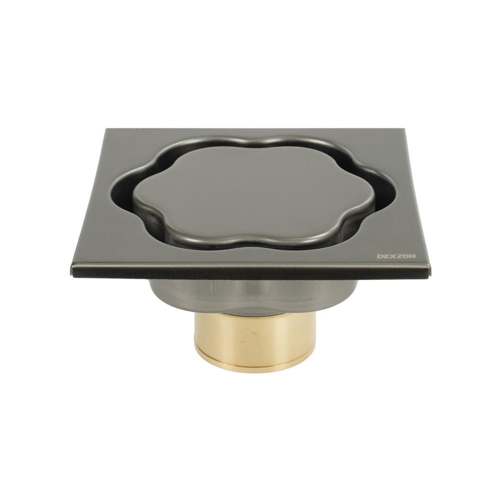 ตะแกรงกันกลิ่น DEXZON S-J6110FS-GM 3.8 นิ้ว