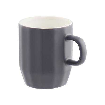 ถ้วยหู PORCELAIN 350 มล. KECH GRAZE สีเทา_2