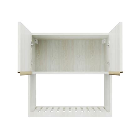 ตู้แขวนคว่ำจาน JUPITER JUVENTAS SNOW WOOD 80x80 ซม._2