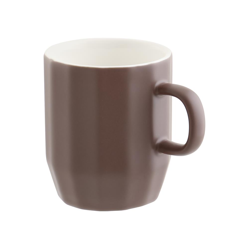 ถ้วยหู PORCELAIN 350 มล. KECH GRAZE สีน้ำตาล