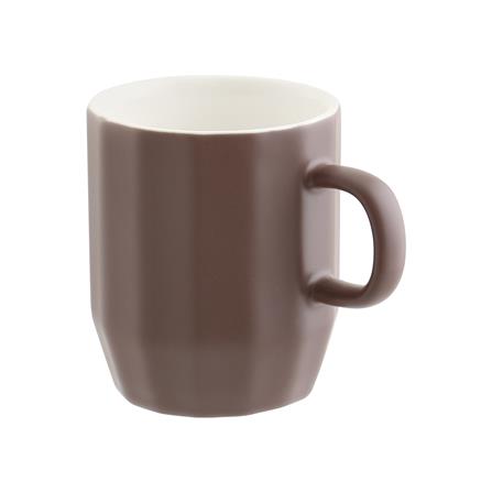 ถ้วยหู PORCELAIN 350 มล. KECH GRAZE สีน้ำตาล_2