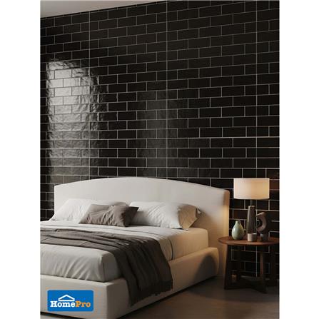 กระเบื้องผนัง 30x60 ซม. TARA มิลล่าบริค นิว ดำ A 0.9 ตร.ม._1