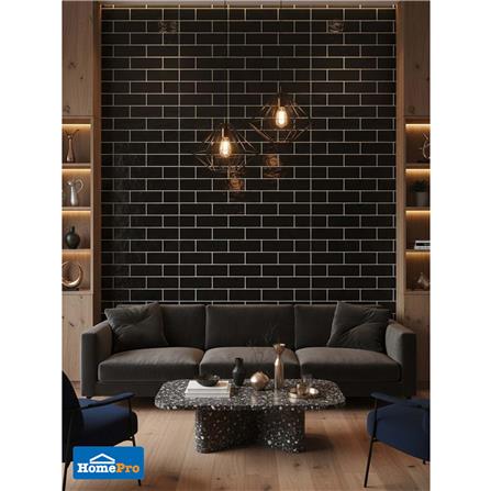 กระเบื้องผนัง 30x60 ซม. TARA มิลล่าบริค นิว ดำ A 0.9 ตร.ม._3