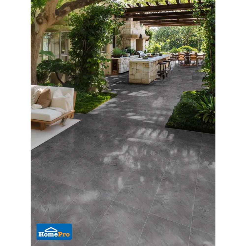 กระเบื้องพื้น 30x60 ซม. DURAGRES วอร์ล็อก เทาเข้ม A 1.44 ตร.ม.